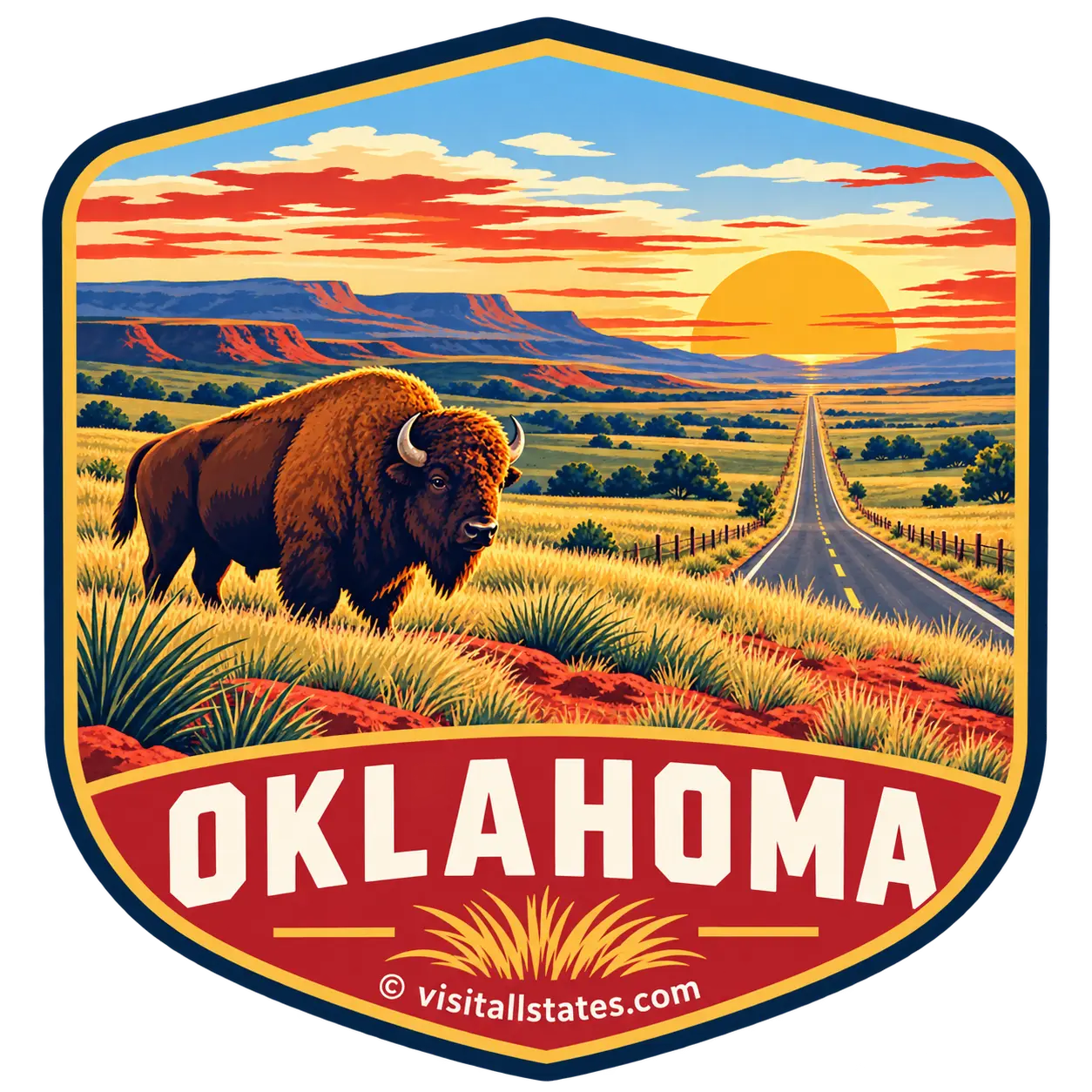 Oklahoma state emblem